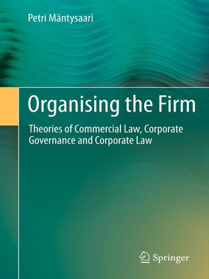 cover image of Organising the Firm